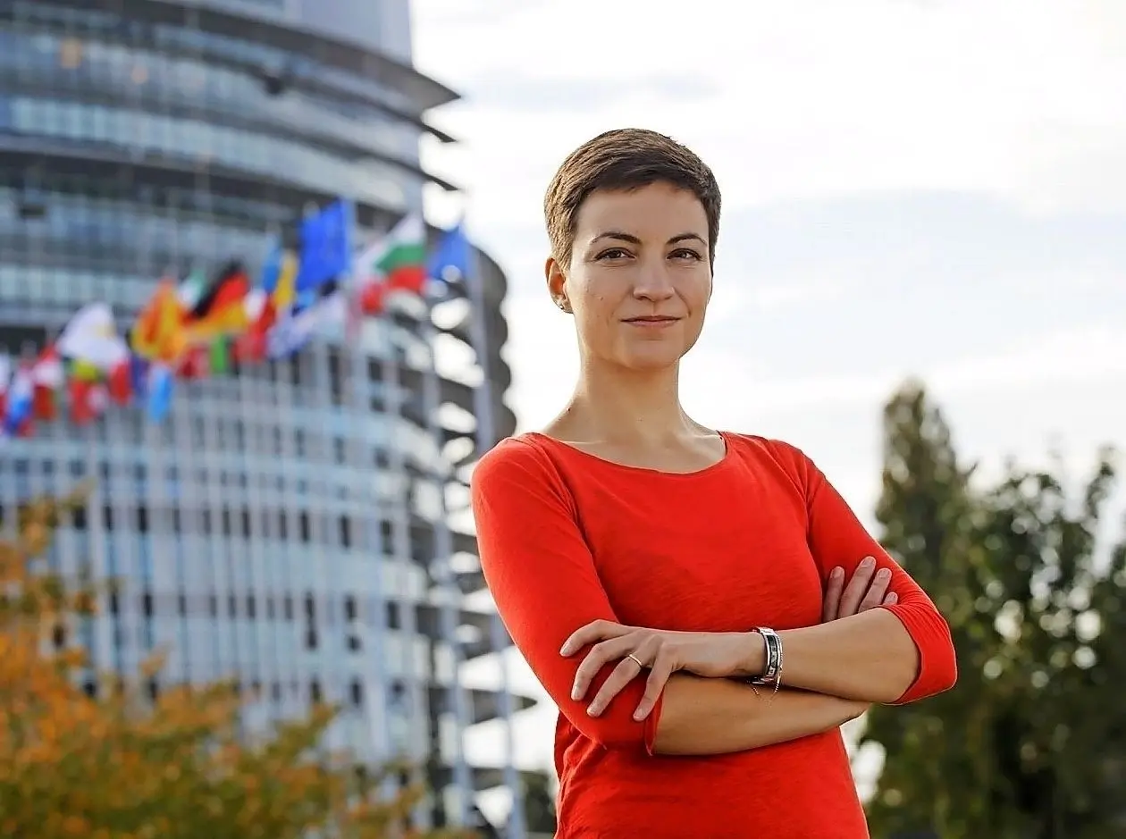 Ska Keller (37) sagt: „In Guben und im polnischen Gubin zeigt sich wirklich, wie großartig die Europäische Union ist.“ ⇥
