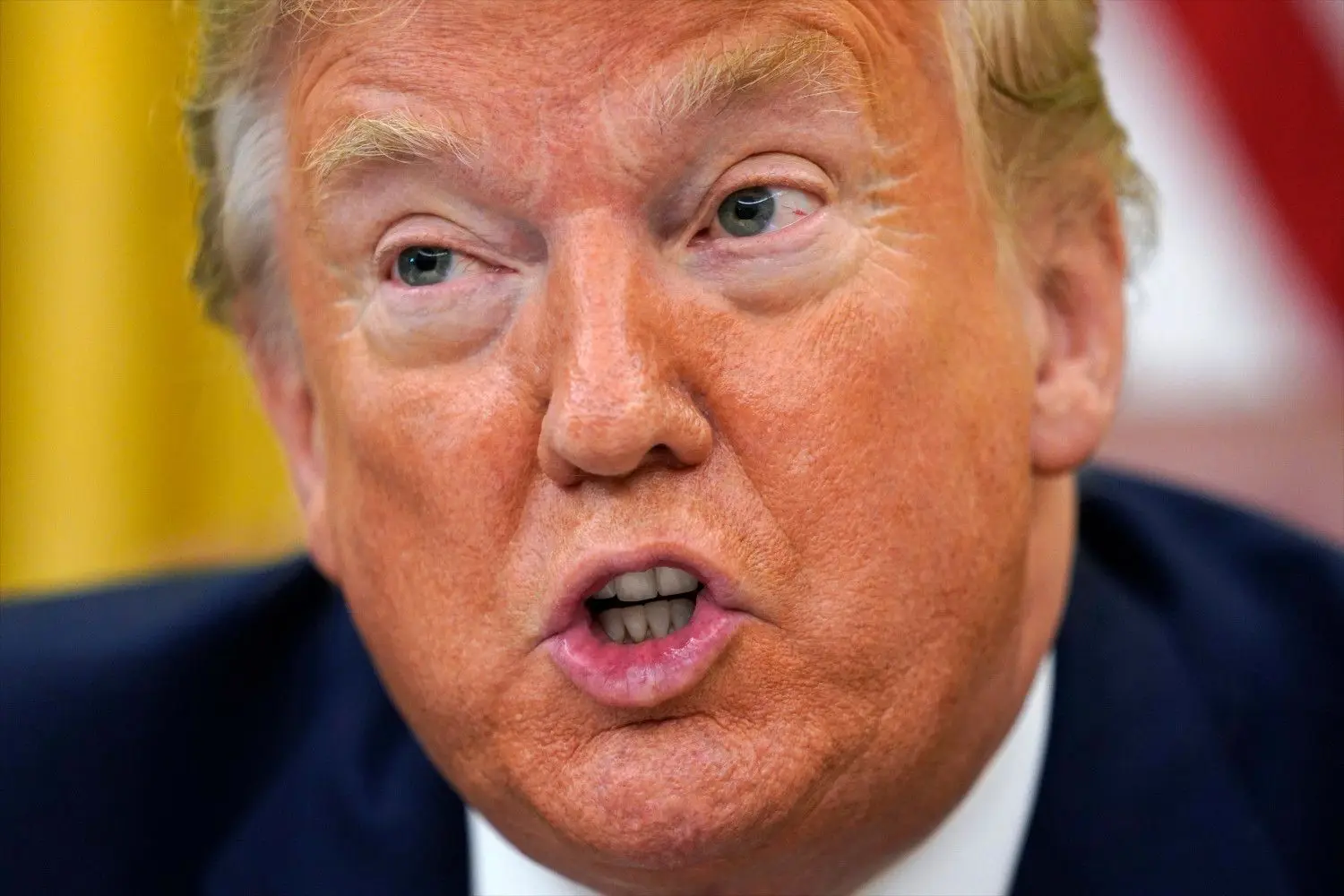 US-Präsident Donald Trump drohte angesichts der Proteste offen mit Gewalt.