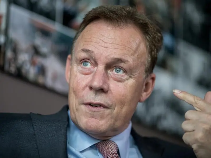 Thomas Oppermann bei einem Pressegespräch im Sommer 2017. Der Bundestagsvizepräsident ist nun überraschend verstorben.