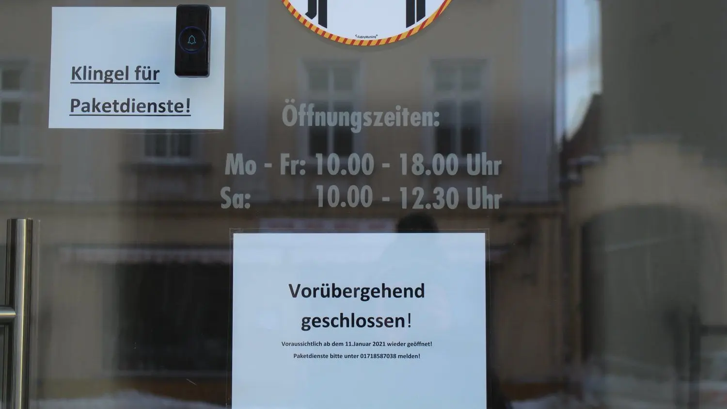 Die Hoffnung vieler Ladeninhaber, am 11. Januar wieder öffnen zu können, erfüllte sich nicht.