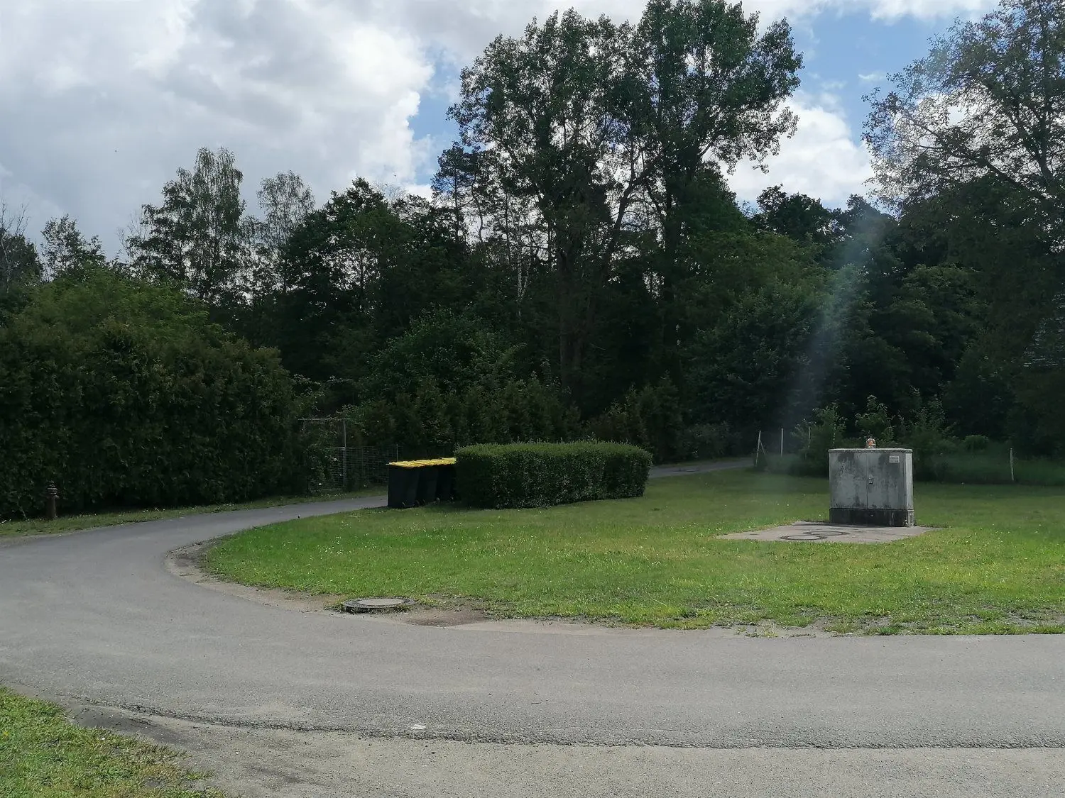 Punktuell gibt es in der Siedlung auch gepflegte Bereiche.