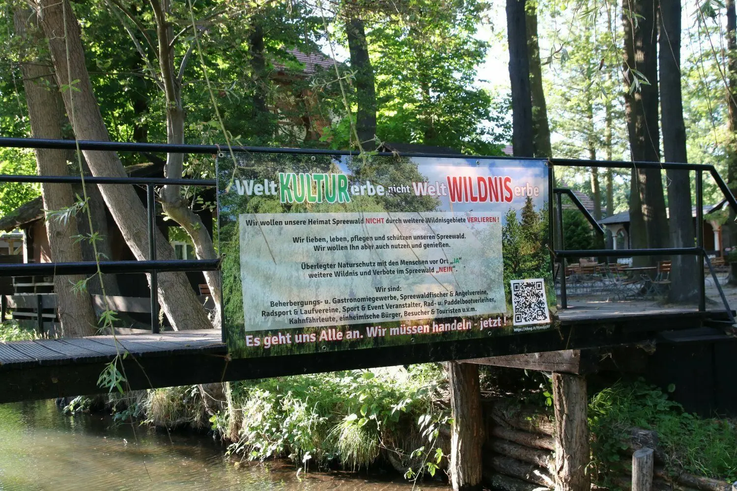 Gegen noch mehr Wildnis im Spreewald wendet sich eine Petition, die ein Neu-Zaucher initiiert hat.