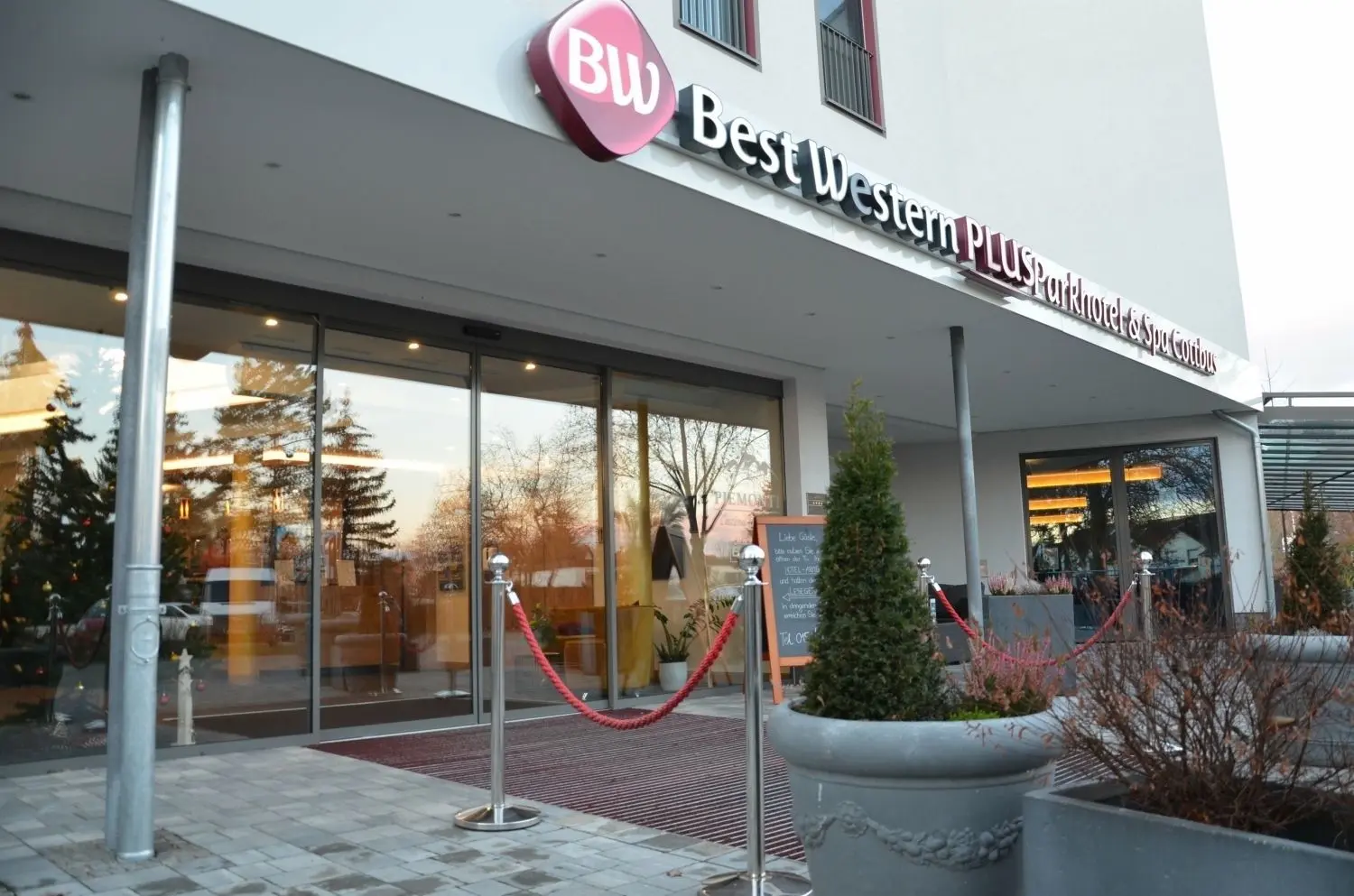 Das Best Western Plus Parkhotel in Branitz plant einen Anbau.