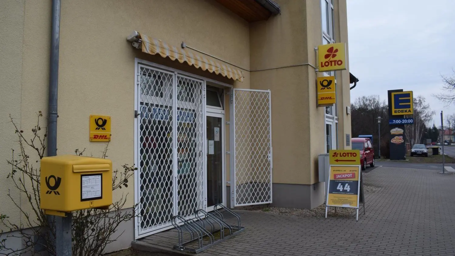 Die Poststelle in der Triebeler Straße in Forst gibt es seit 18 Jahren.