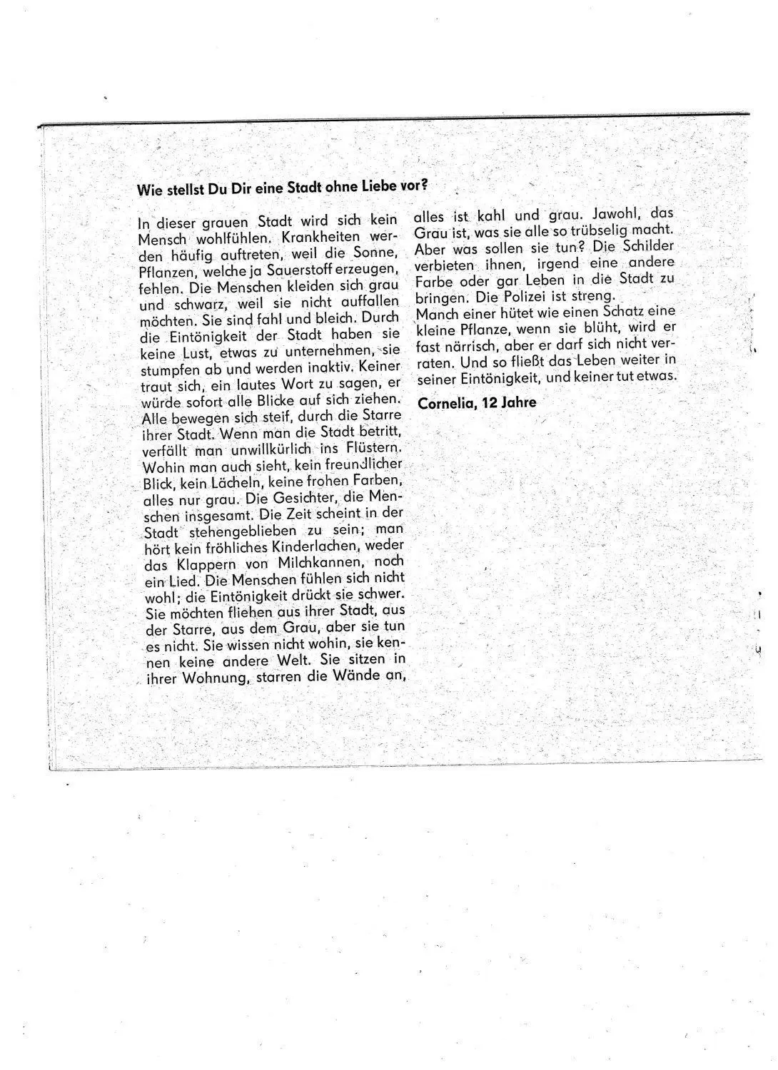 Günter Jeschonnek, Regisseur und Autor, will jene Schüler finden, die 1984 in Senftenberg kleine Utopien für ihre Stadt entwickelten.⇥