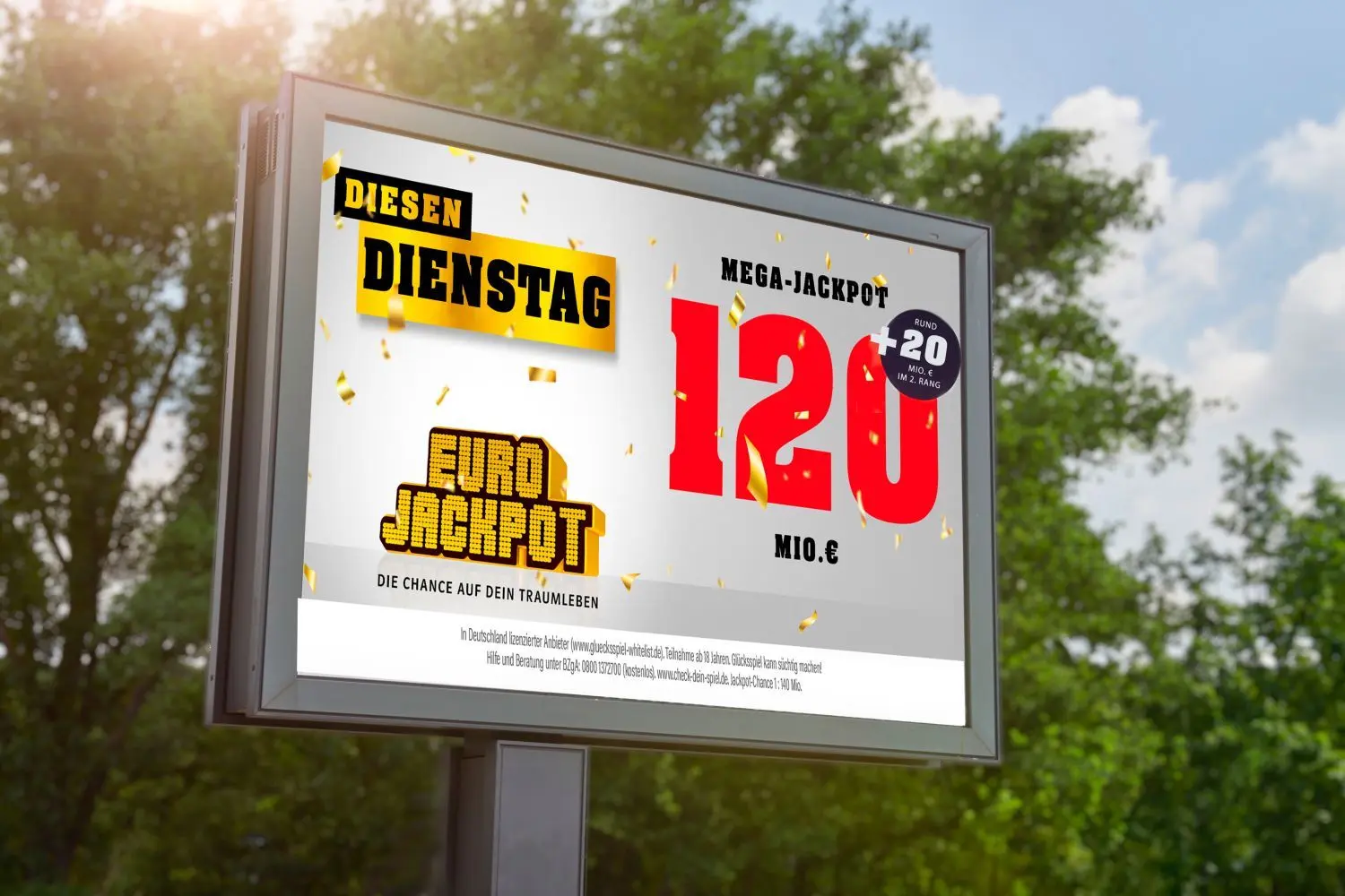 Auf 120 Millionen Euro ist der Eurojackpot Mitte Januar geklettert. Ein Spielteilnehmer aus Norwegen hat ihn am 16. Januar geknackt.