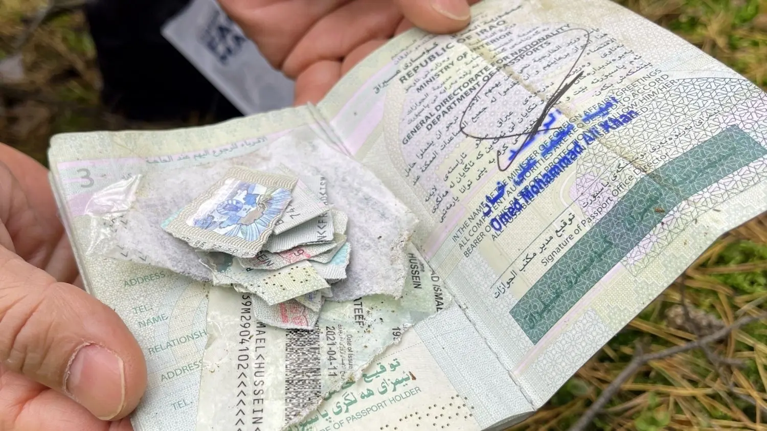 Teilweise zerreißen Flüchtlinge ihre Ausweise, um zu verschleiern, über welche Länder sie nach Deutschland gekommen sind. ⇥