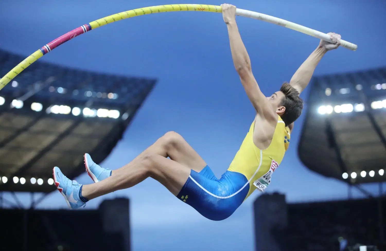 Auch Stabhochsprung-Weltrekordler Armand Duplantis (USA) wollte in Cottbus an den Start gehen.