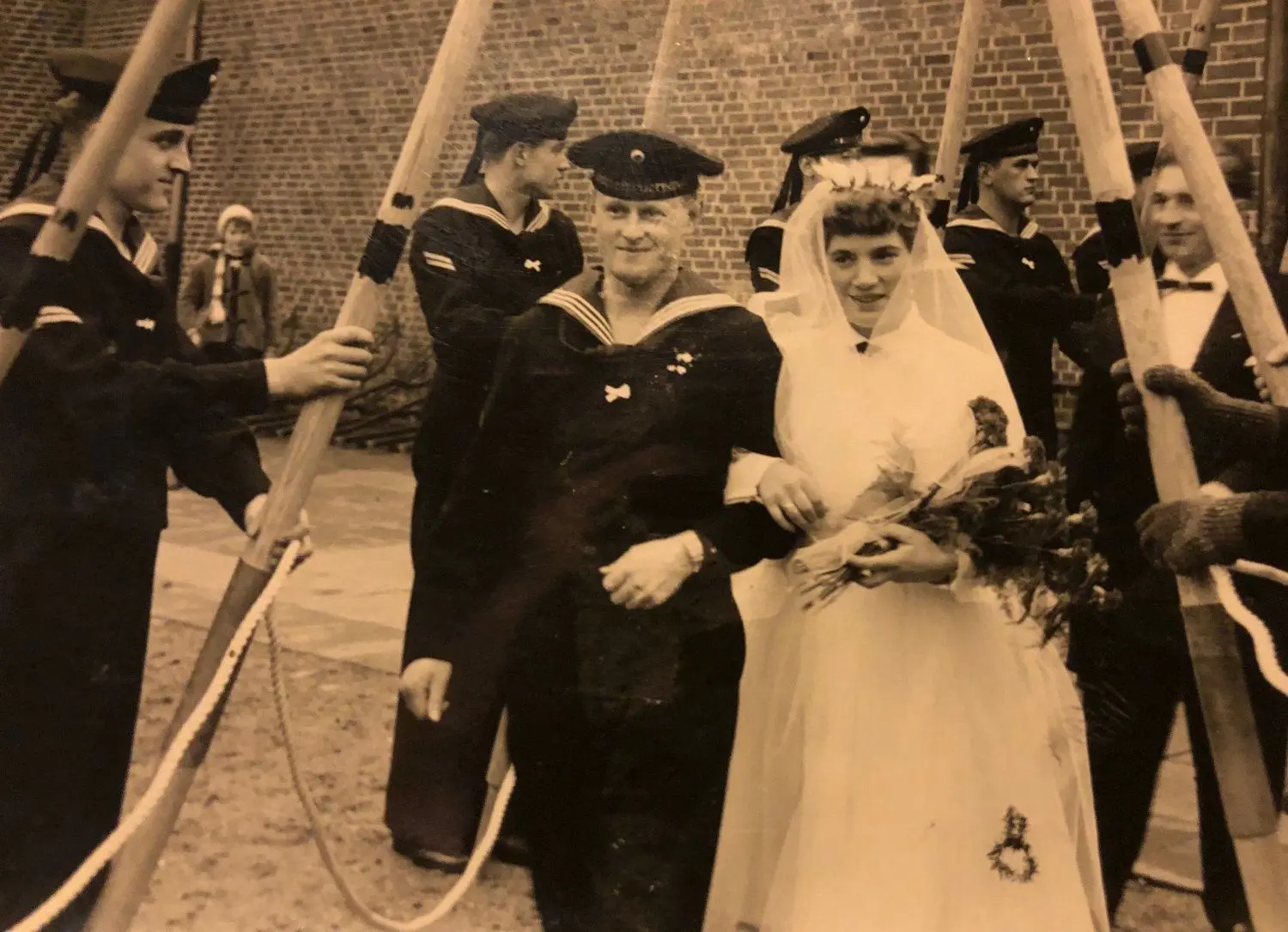 19. Dezember 1959 - Hochzeit von Erna und Ernst in Kiel