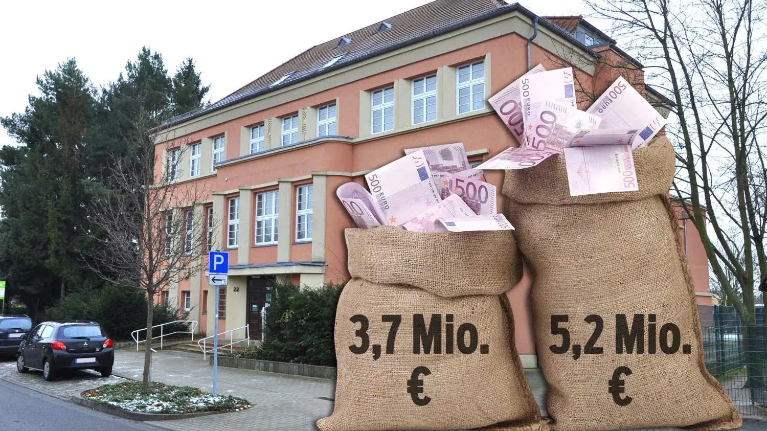 Das ehemalige AOK-Gebäude in Bad Liebenwerdas Südring.