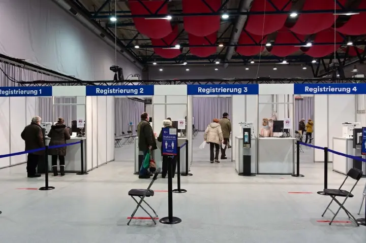 Impfzentrum Cottbus impft wieder mit Astrazeneca