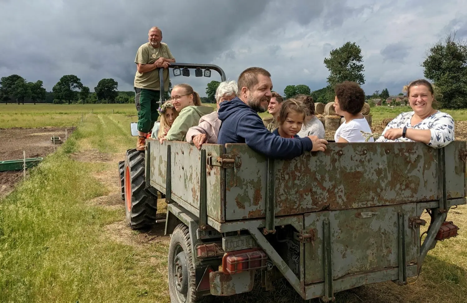 Spannende Landpartie Brandenburg 2023 Bilder