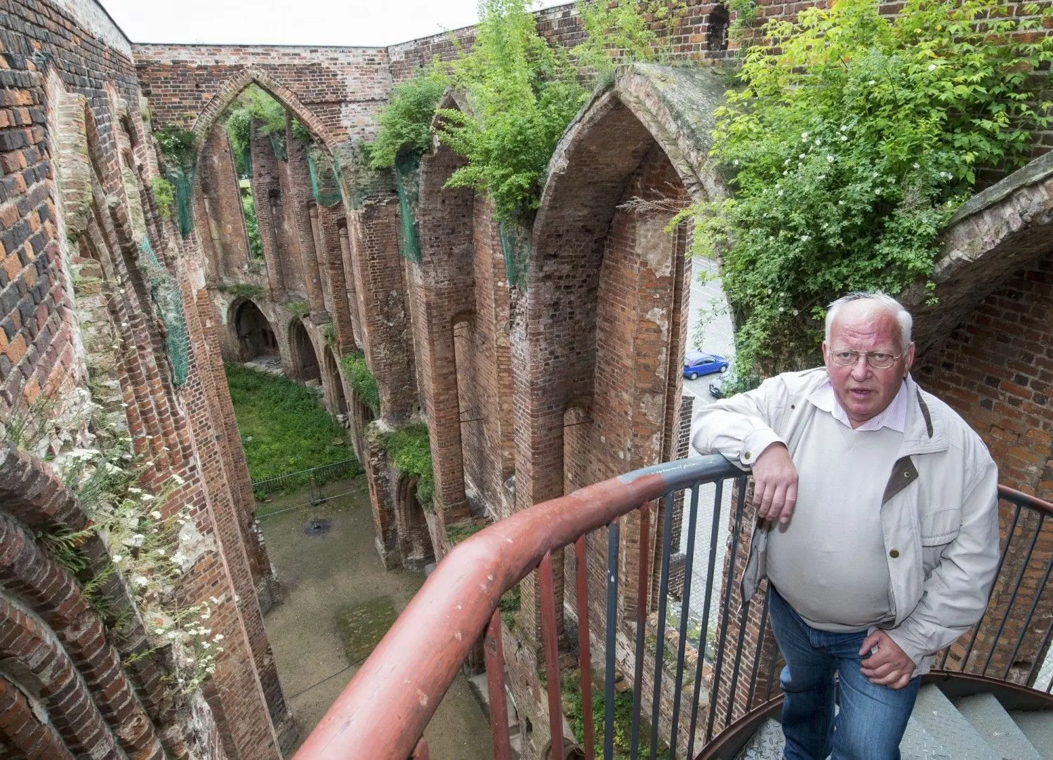 Günter Quiel aus Guben engagiert sich unermüdlich dafür, dass die Stadt dies- und jenseits der Neiße zukunftsträchtig entwickelt wird.