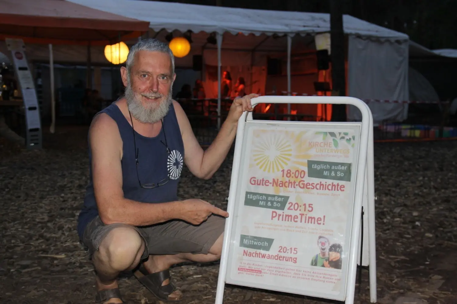 Manfred Höntsch gilt als Vater des Projektes von „Kirche unterwegs am Senftenberger See“. Zum Saisonfinale am 27. August wird der 65-Jährige verabschiedet.