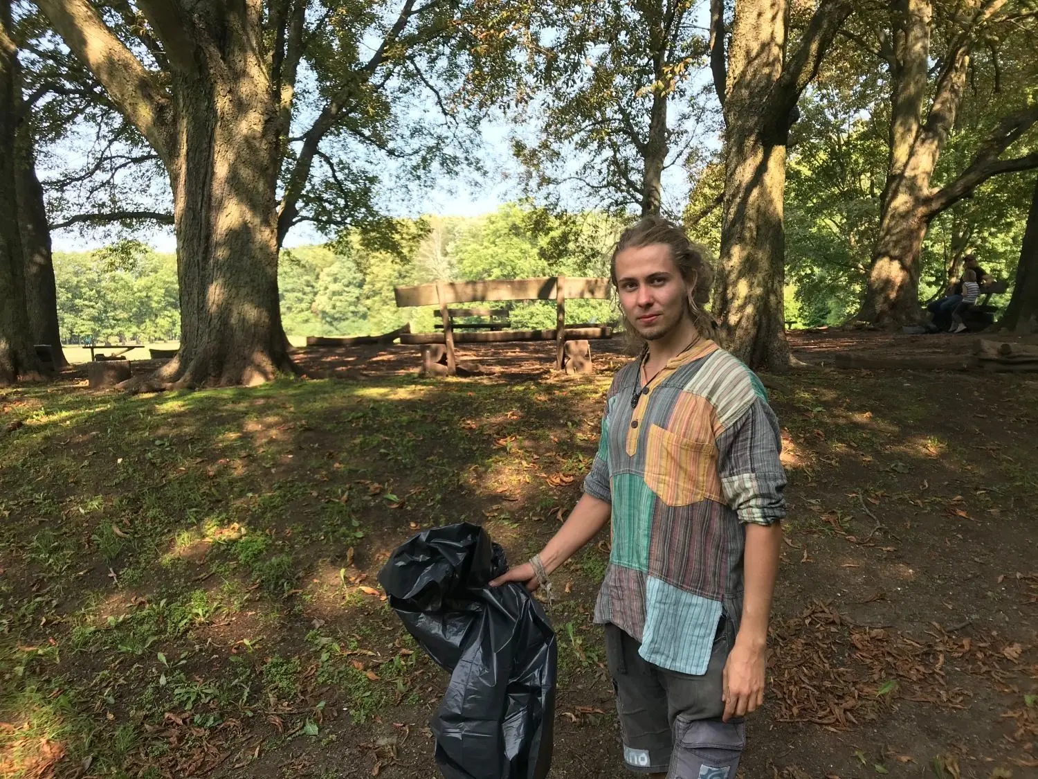 Tobias Wieczorek ist der Initiator der Putzaktion der „Feierabendbrigade“.