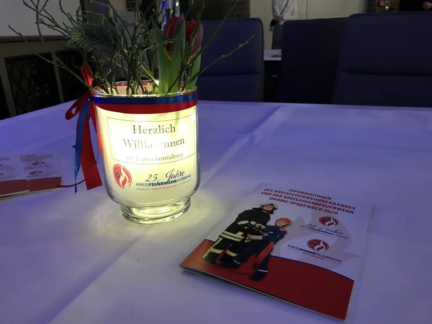 Stilvoll feierte der Feuerwehrverband LDS im Kreistagssaal sein 25-jähriges Bestehen.