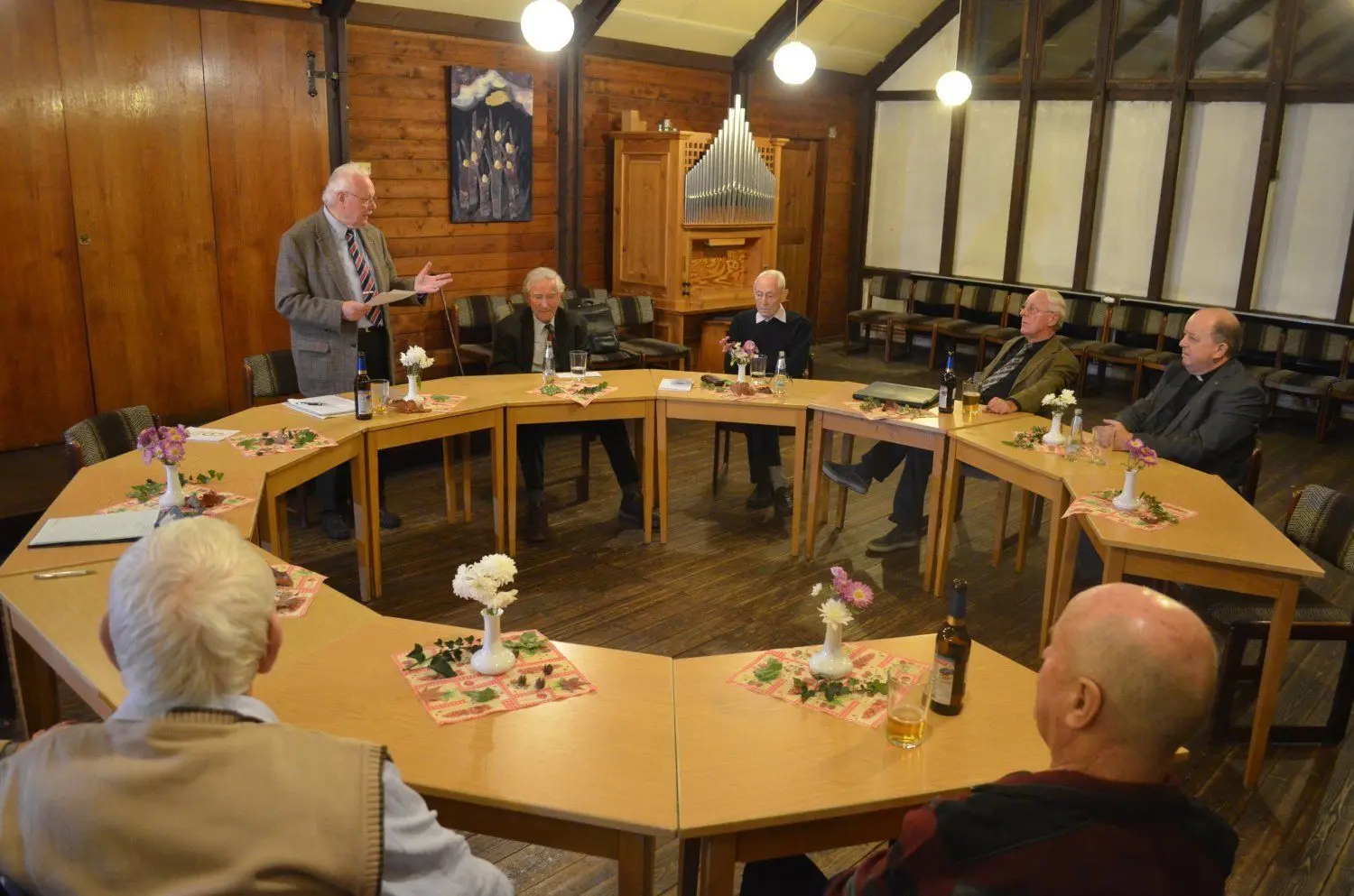 30 Jahre Runder Tisch in Hoyerswerda - einige Mitglieder haben sich jetzt im Lutherhaus in Hoyerswerda wiedergetroffen.