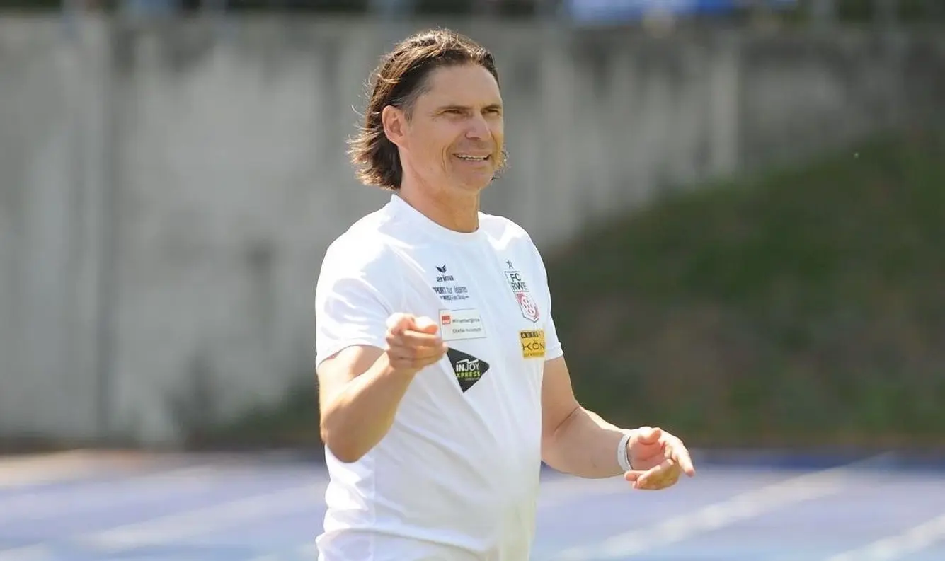 Trainer Thomas Brdaric war 2014 mit Neustrelitz Regionalliga-Meister.