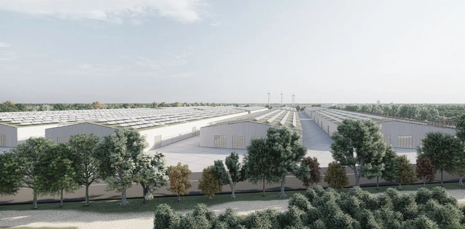 Die ersten Produktionshallen könnten schon im Herbst 2021 entstehen.