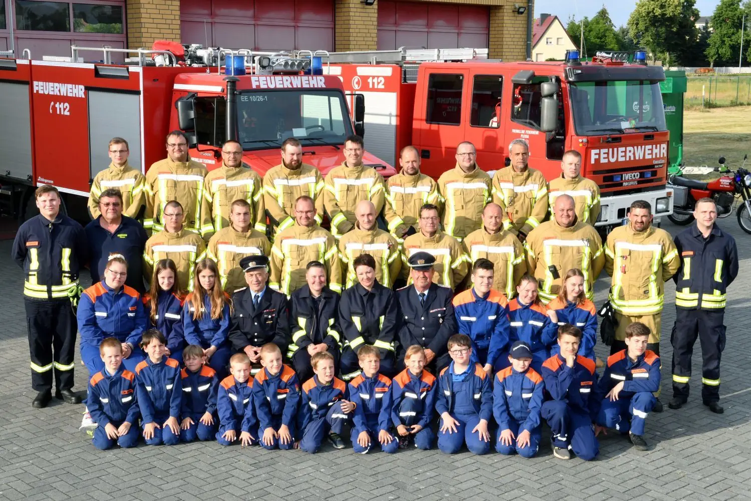 Die Freiwillige Feuerwehr Plessa gibt es seit 120 Jahren. Nach wie vor ist sie eine starke Truppe.