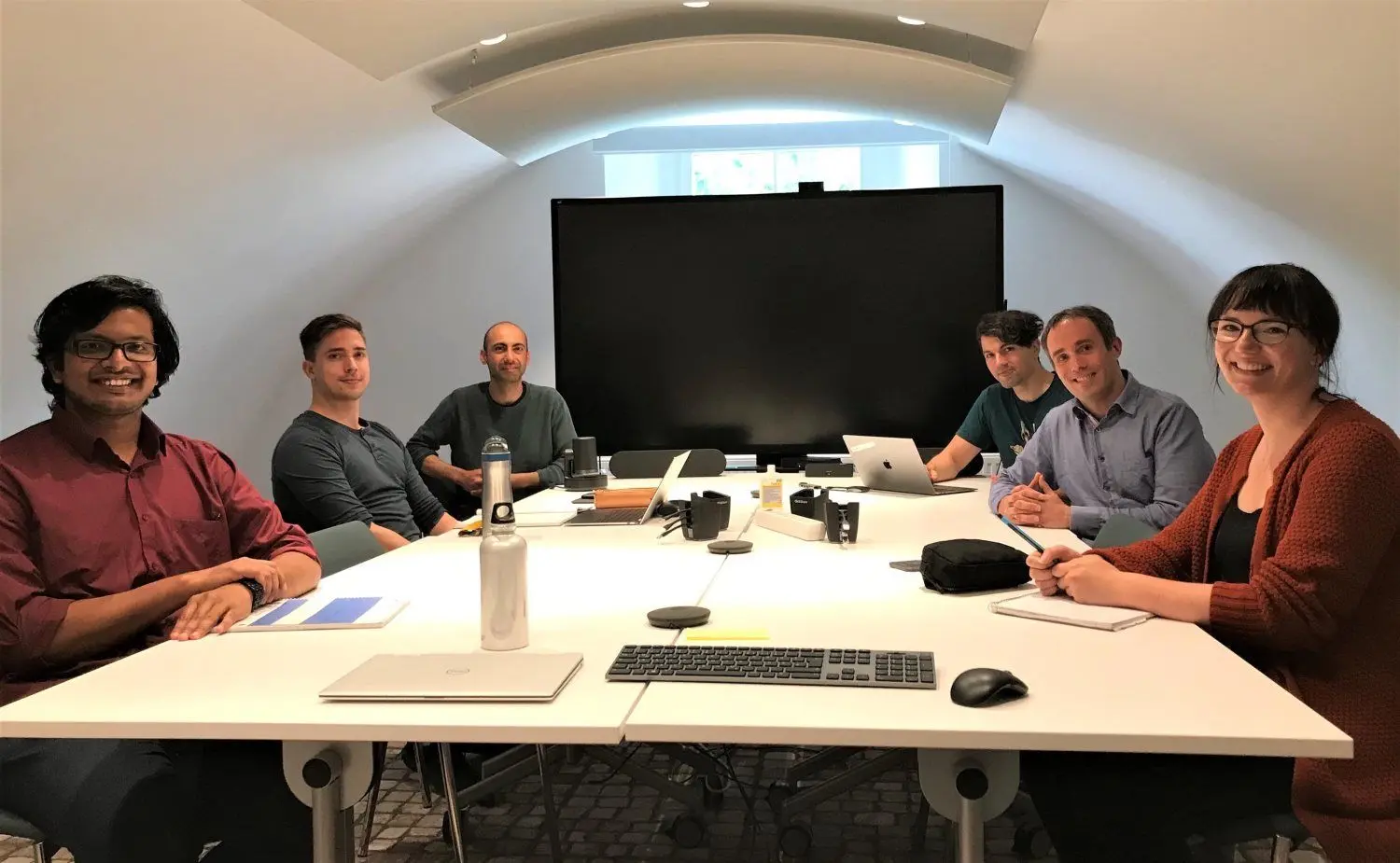 Wissenschaftler verschiedener Disziplinen will Casus in Görlitz versammeln. Das erste Team ist bereit da. Der Gründungsbeauftragte Michael Bussmann (2.v.r.) ist überzeugt, dass bald noch mehr kommen.