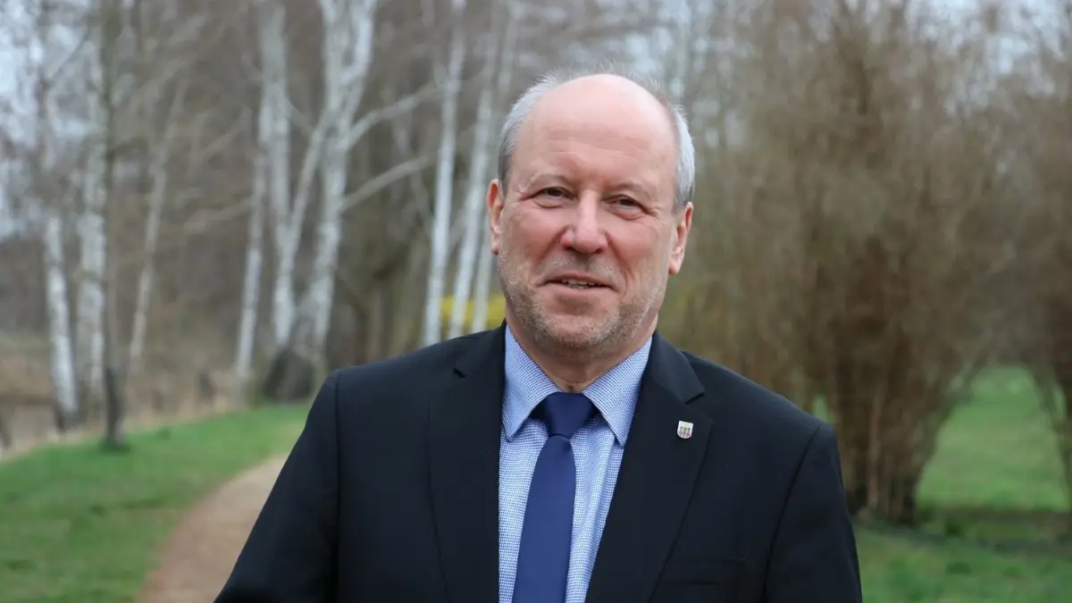 Gubens Bürgermeister Fred Mahro.
Bürgermeister Fred Mahro