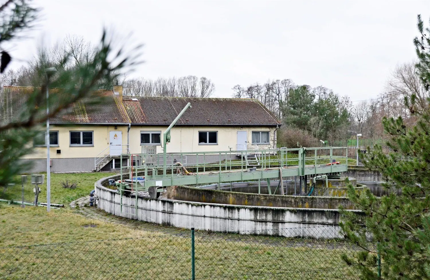 Klärwerk Sonnewalde im Ortsteil Münchhausen