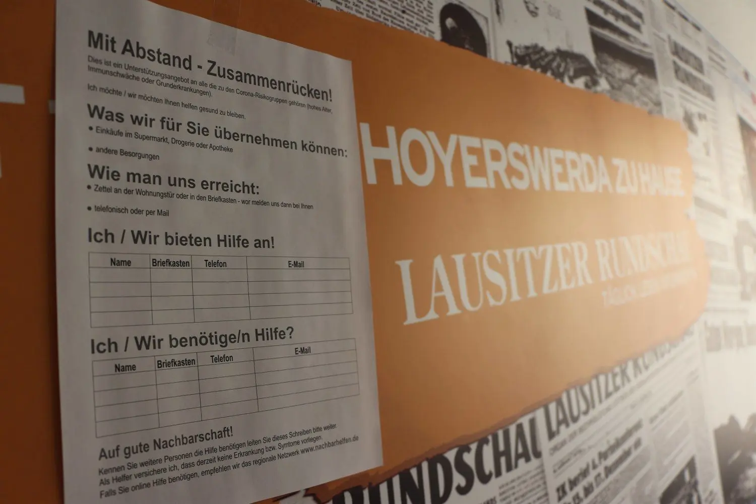 Einfach Ausdrucken: Diesen Aushang fürs Treppenhaus finden Sie als Download am Ende dieses Artikels.