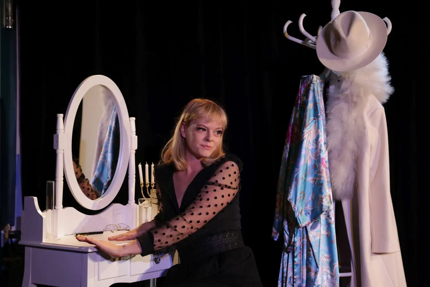Musikalischer Soloabend: Seit 18. November 2022 ist Marianne Helene Jordan in „So oder so – Hildegard Knef“ in der Neuen Bühne Senftenberg zu sehen.