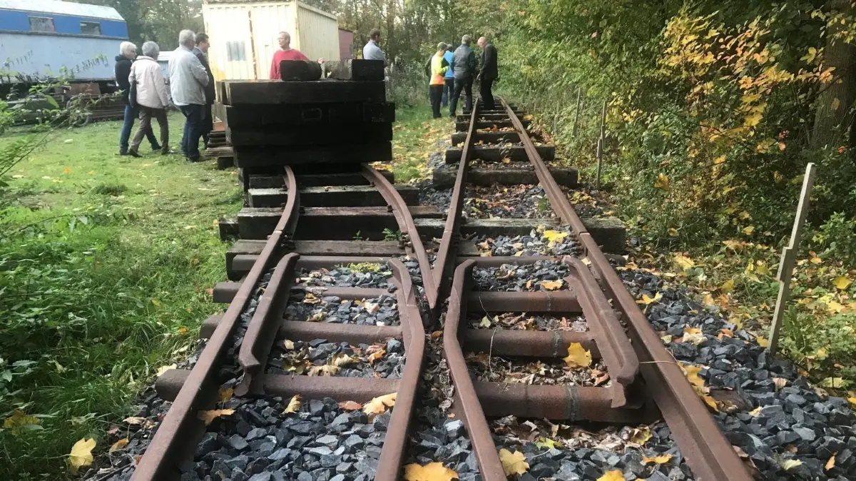 Der Kurortentwicklungsausschuss bei der Vorort-Begehung an der Waldeisenbahn in Bad Liebenwerda.
Der Kurortentwicklungsausschuss bei der Vorort-Begehung an der Waldeisenbahn in Bad Liebenwerda.