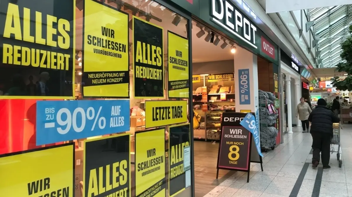Totalausverkauf bei Depot im Lausitz-Center Hoyerswerda: Das Deko-Geschäft schließt in Kürze. Was kommt danach?
Totalrausverkauf bei Depot im Lausitz-Center Hoyerswerda: Das Deko-Geschäft schließt in Kürze. Was kommt danach?