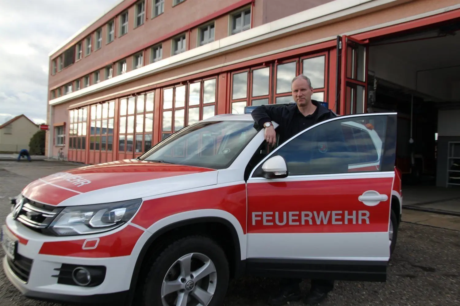 Senftenbergs Stadtbrandmeister Frank Albin schaut auf ein ereignisreiches Brandjahr 2018 zurück.⇥