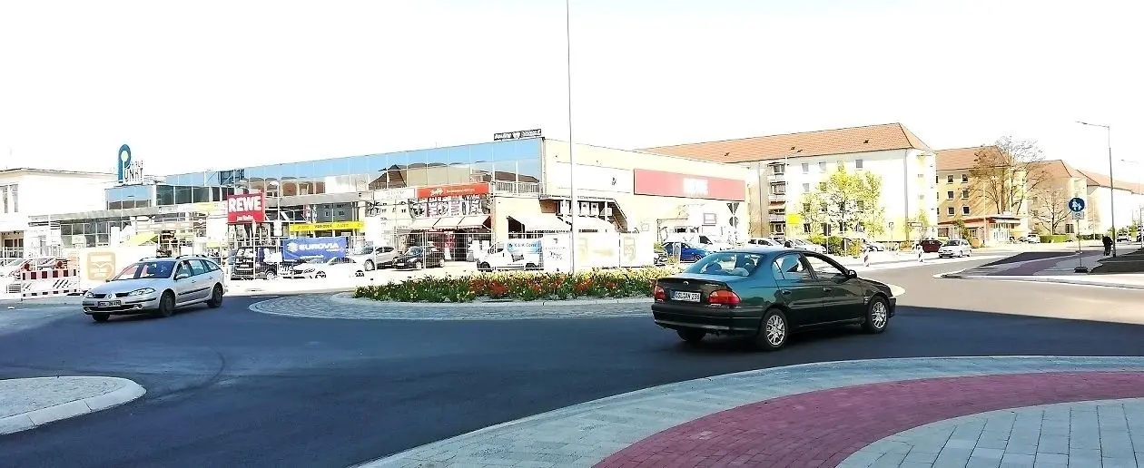 Der Rote Platz in Lübbenau erstrahlt in neuem Glanz  der alte Name aber ist geblieben.