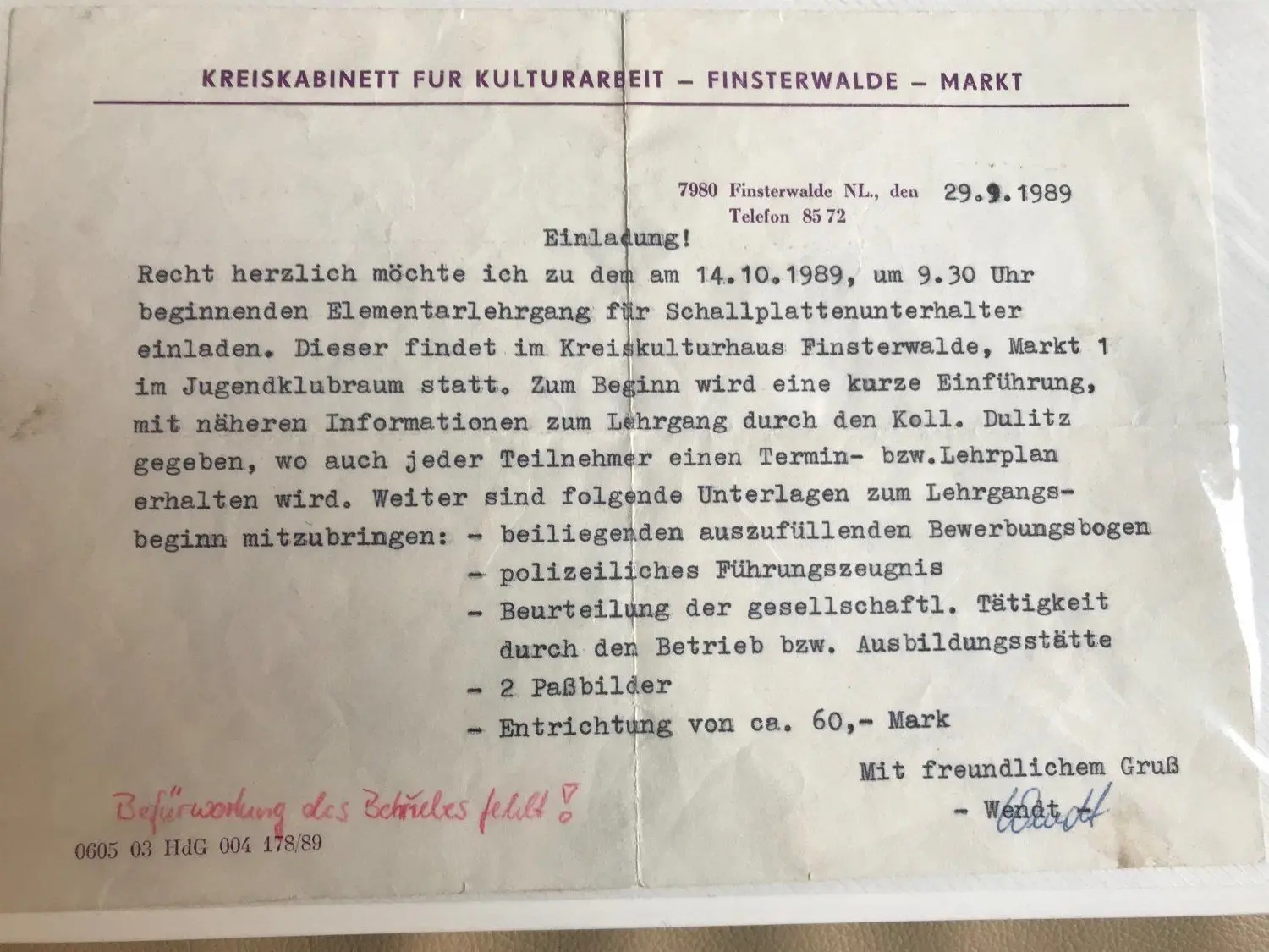 Nur wer eine solche Spielerlaubnis hatte, durfte in der DDR in Gaststätten "auflegen".
