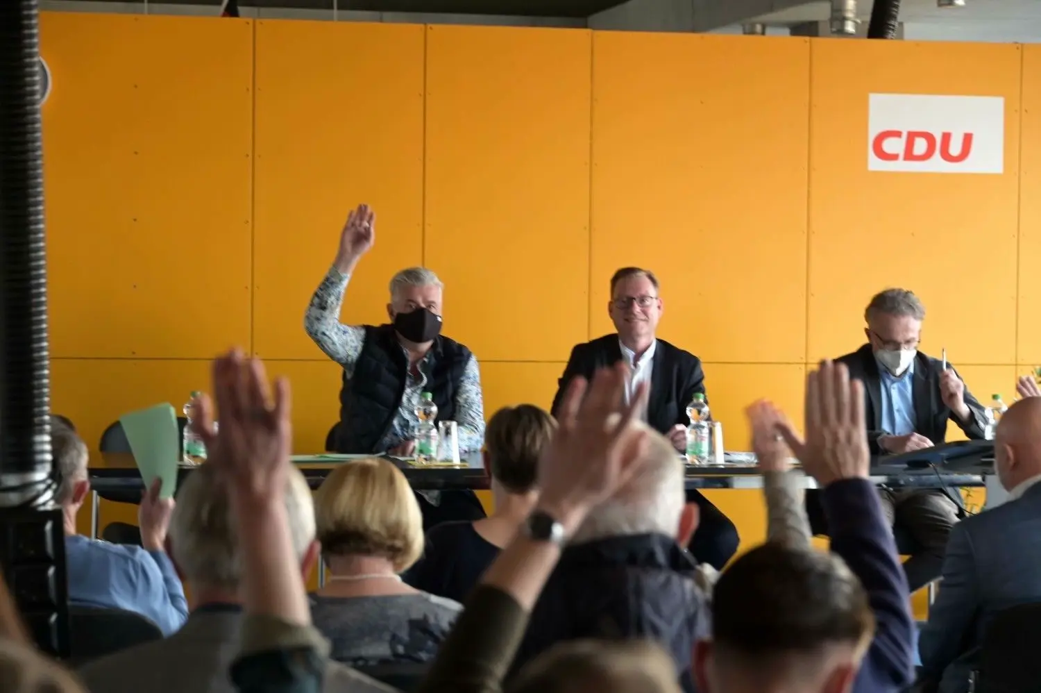 Mitglieder, Fraktion, Kreisvorstand – die CDU demonstriert Einigkeit für ihren OB-Kandidaten.