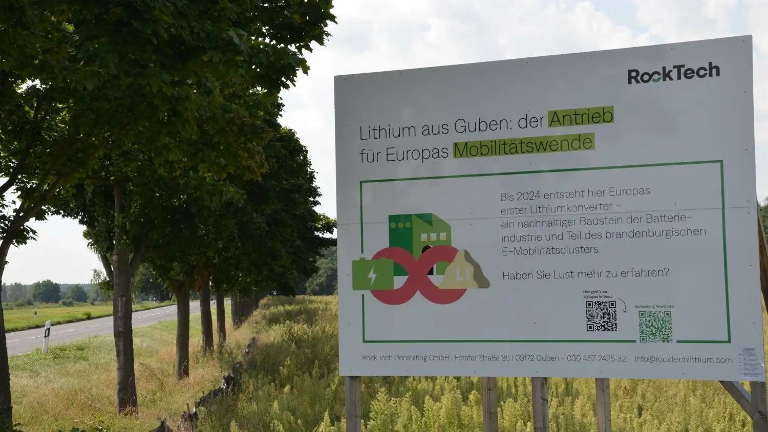 Rock Tech in Guben: So will das Unternehmen seine Lithium-Fabrik jetzt ...