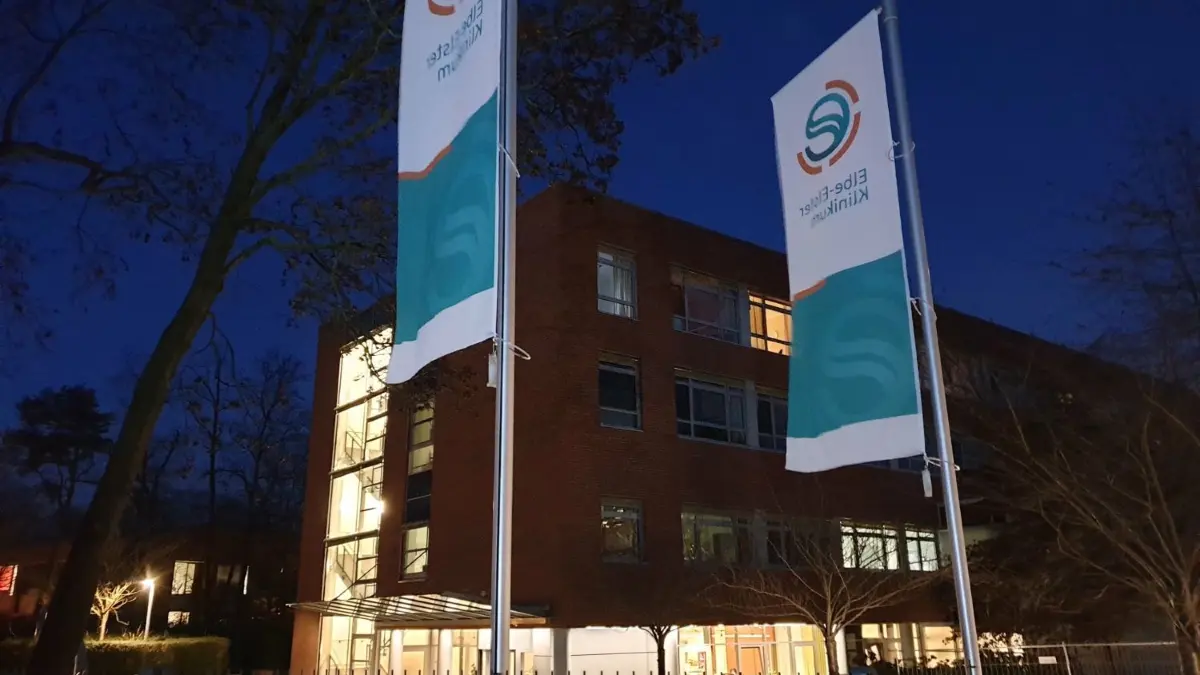 Das Krankenhaus Finsterwalde des Elbe-Elster Klinikums.
Elbe-Elster Klinikum Krankenhaus Finsterwalde