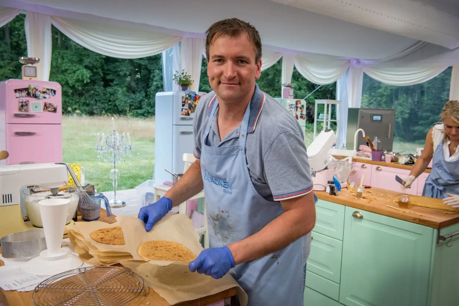 Steve Hauptvogel aus Hohenleipisch bei Das große Backen, Staffel: 8, Folge: 4.