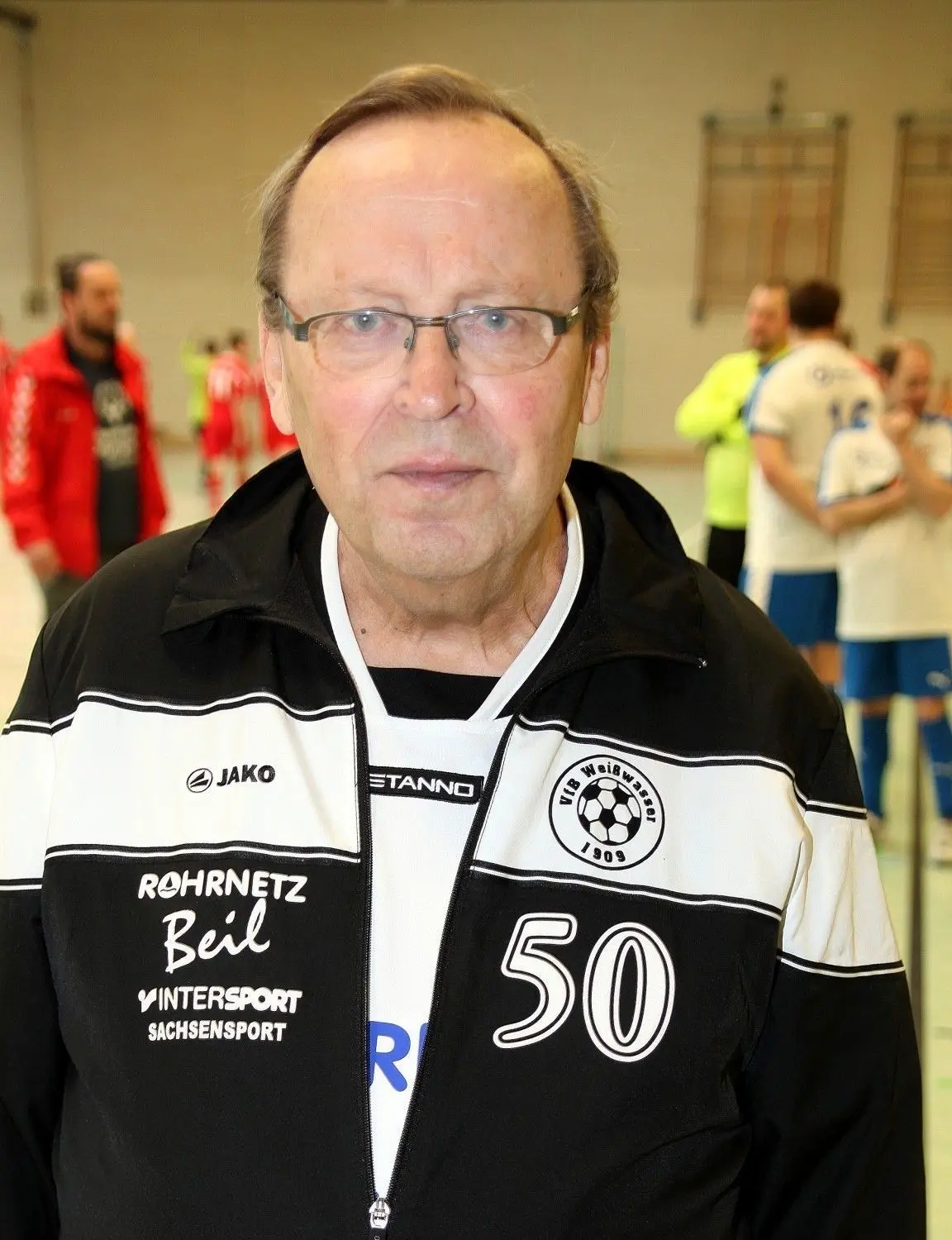 Bernd Höhne, 69 Jahre alt, ist seit 30 Jahren Traine. Seit 2005 trainiert das Team der Lebenshilfe.