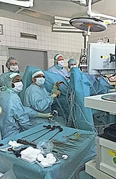 Die neue OP-Methode wird im Krankenhaus Finsterwalde durchgeführt. ⇥