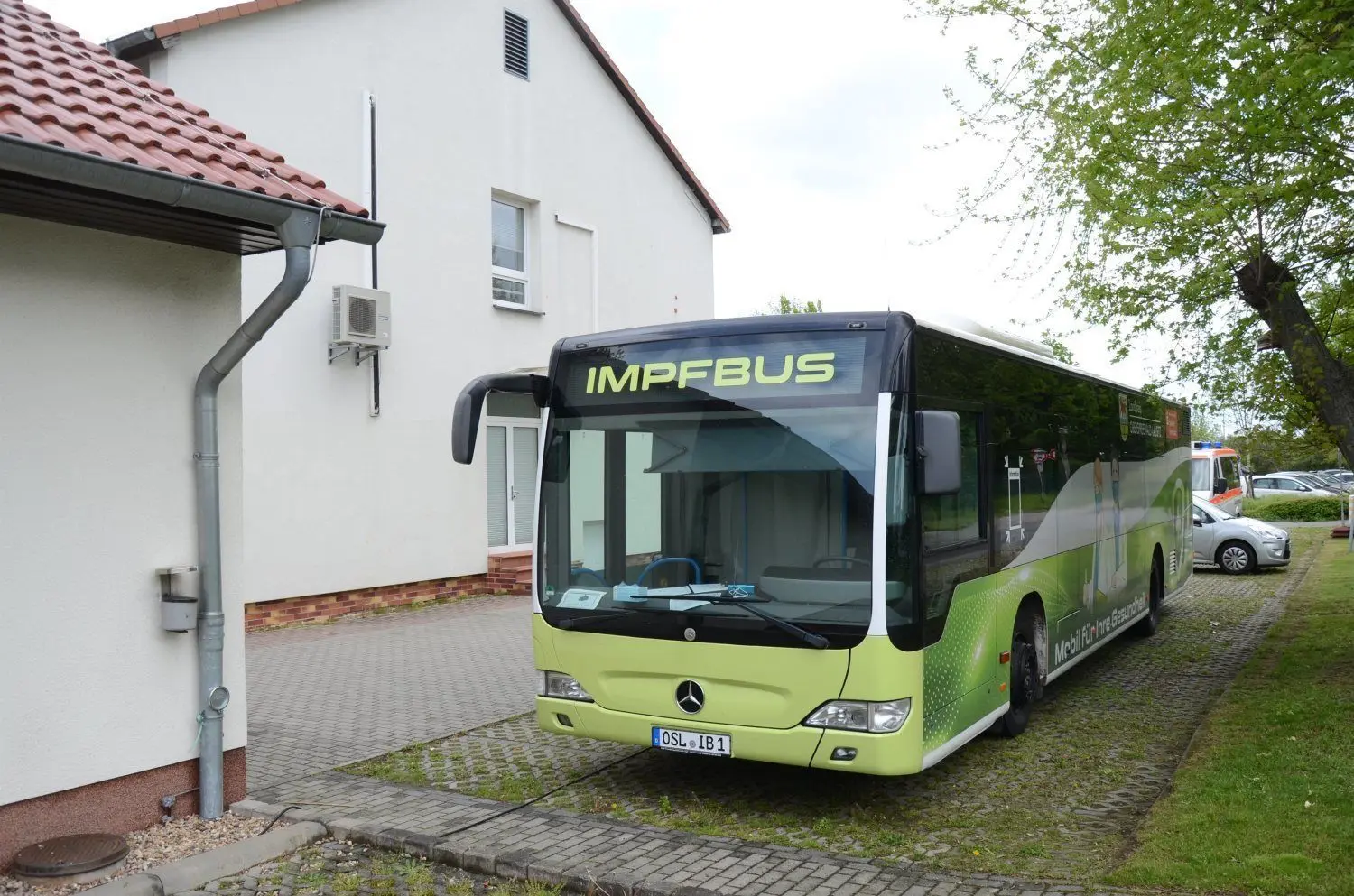 Der Impfbus hält am 30. November und 8. Dezember am MZL.