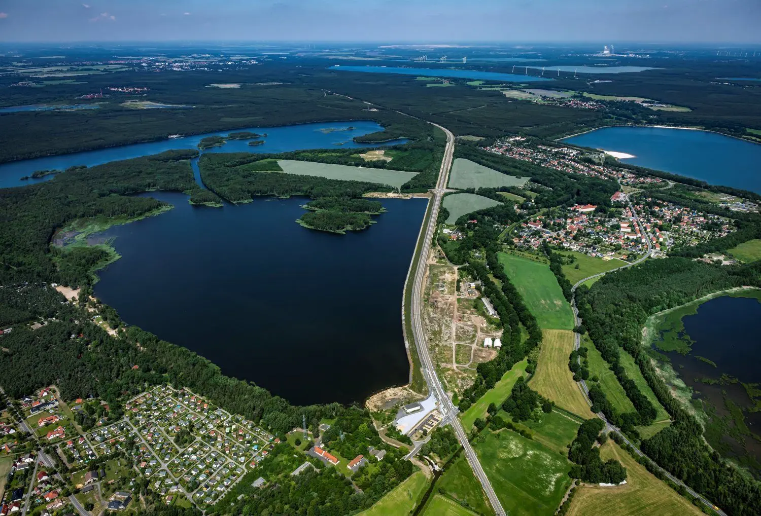 Die Bauarbeiten an der geplanten Einlassstelle am Silbersee in Lohsa verzögern sich bis zum Frühjahr 2021.