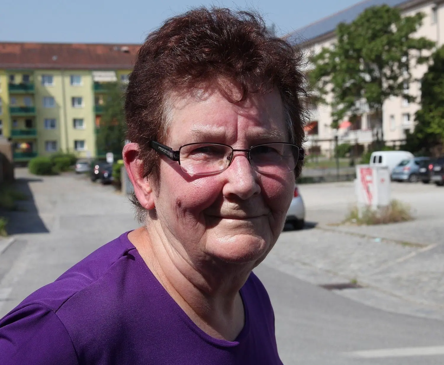 Rosemarie Ullmann (74) ist für die neue Schwimmhalle am Puschkinplatz. ⇥