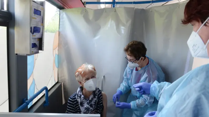 So viele Impfungen wurden in der Impfbus-Startwoche verabreicht