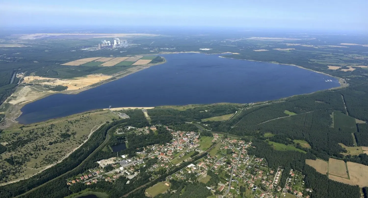 Der Bärwalder See und vor allem dessen Grundwasser soll den Altkreis Weißwasser mit Trinkwasser versorgen.