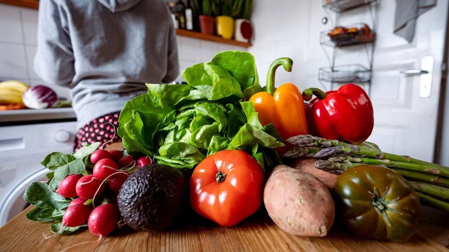 Frisches Obst und Gemüse sollten immer im Haus sein.