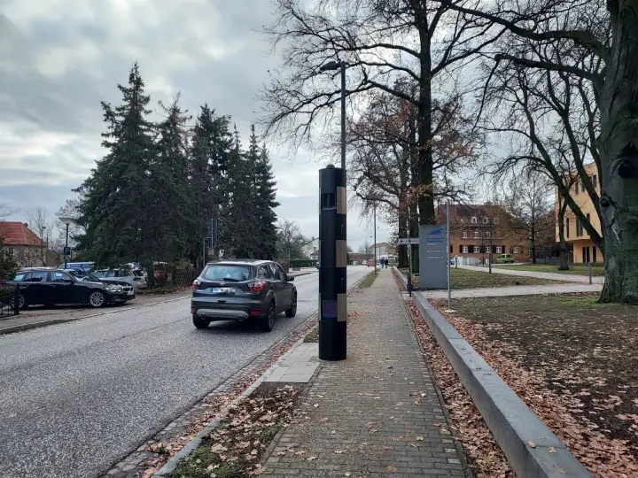 Am Krankenhaus wird jetzt geblitzt