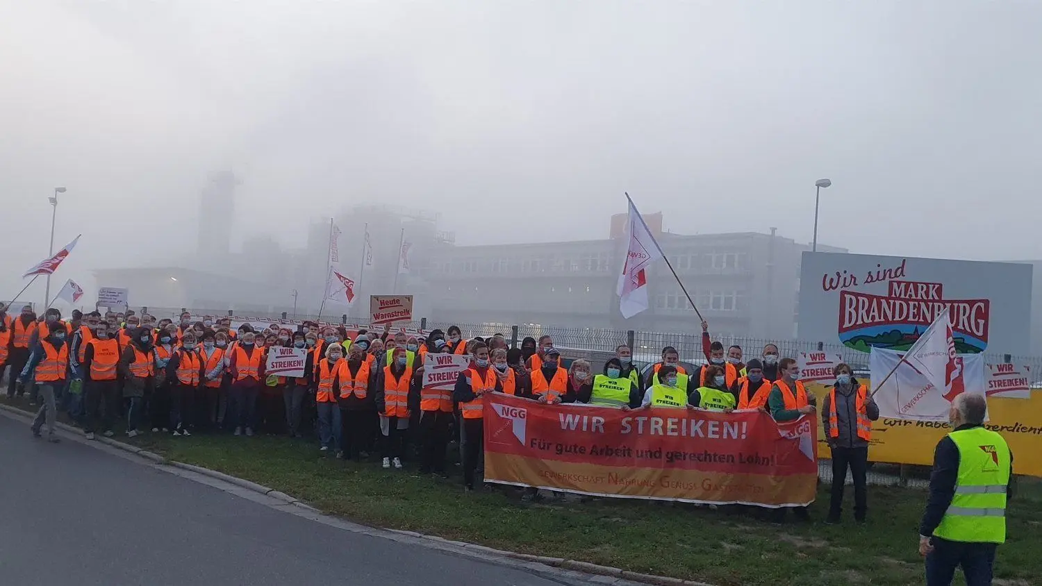 Warnstreik bei ODW Elsterwerda ab 4 Uhr am 2. Oktober.