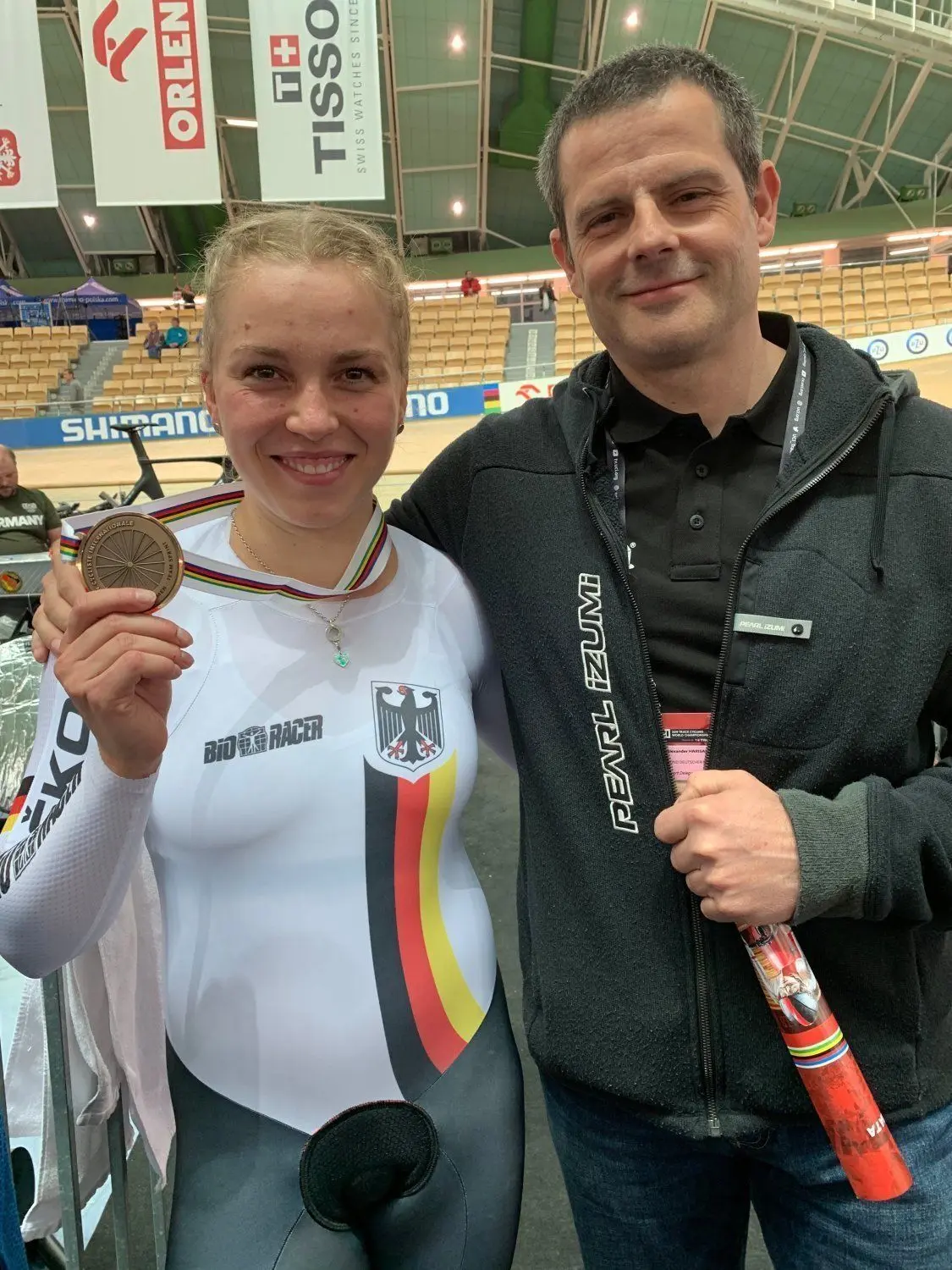 Heimtrainer Aleksander Harisanow baute Hinze wieder auf.