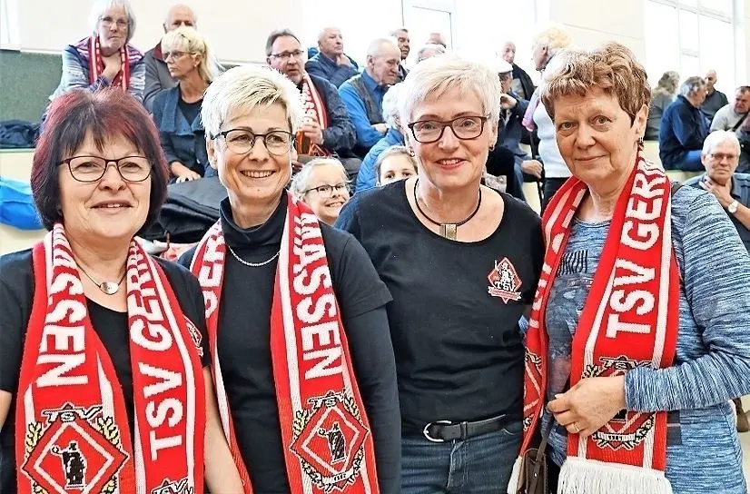 Bärbel Röll, Dagmar Meier, Simone Bellisch und Angelika Scholz gehören zu den vielen guten Geistern beim TSV Germania Massen.